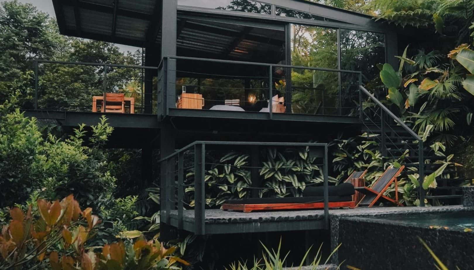 El bosque de Bio Habitat Hotel, en Armenia
